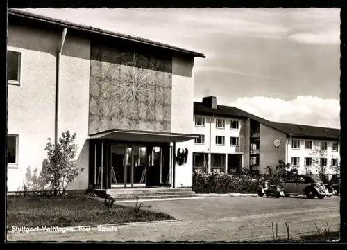 AK Stuttgart-Vaihingen, Post-Schule, Neubau