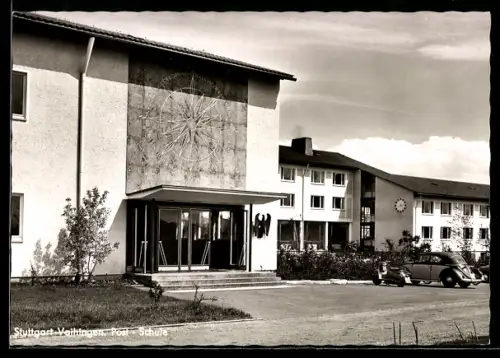 AK Stuttgart-Vaihingen, Post-Schule, Neubau