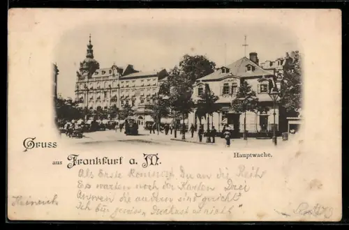 AK Frankfurt a. M., Hauptwache