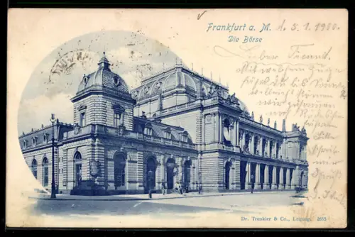 AK Frankfurt a. M., Die Börse