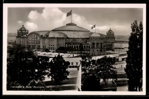 AK Frankfurt-Westend, Festhalle mit n