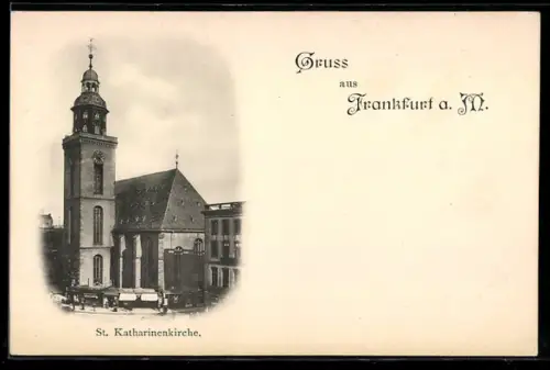 AK Frankfurt a. M., St. Katharinenkirche