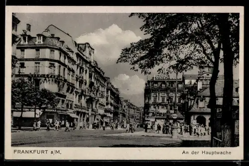 AK Frankfurt a. M., An der Hauptwache
