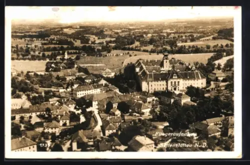 AK Seitenstätten /N.-D., Totalansicht aus der Vogelschau