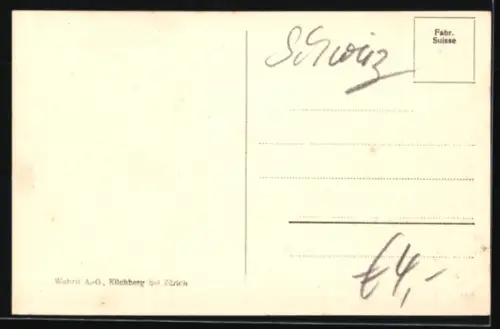 AK Ragaz, Blick auf Kirche