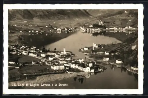 AK Lavena /Lago di Lugano, Lavena e lo Stretto