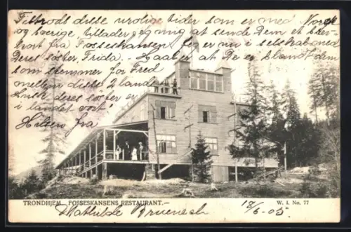 AK Trondhjem, Fosseskansens Restaurant