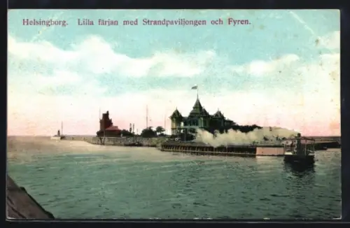 AK Helsingborg, Liila färjan med Strandpaviljongen och Fyren