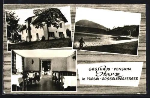 AK Sittersdorf, Miklauzhof, Gasthaus-Pension Starz