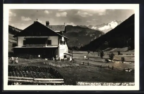 AK Obernberg /Brenner, Gasthof Spörr