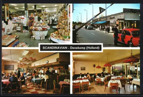 AK Denekamp, Restaurant Scandinavian Grensbasar G. van Landschoot, Holland-Duitse Grens