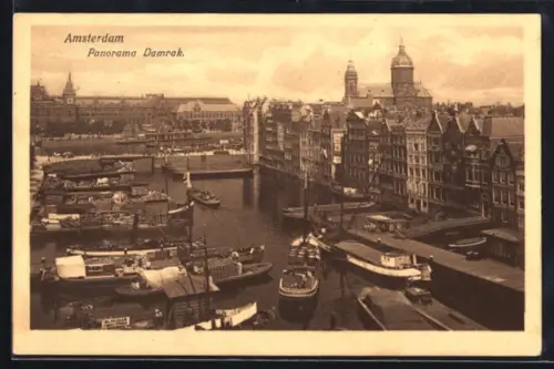 AK Amsterdam, Panorama Damrak