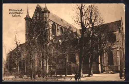 AK Leiden, Pieterskerk, Achterzijde