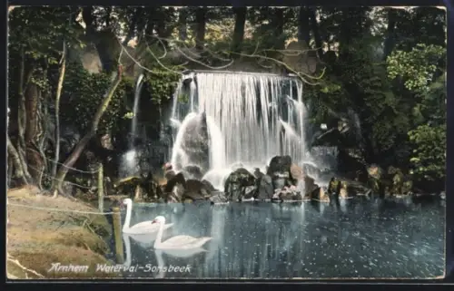 AK Arnhem, Sonsbeek, Waterval