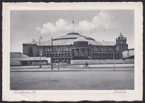 AK Frankfurt-Westend, Blick zur Festhalle