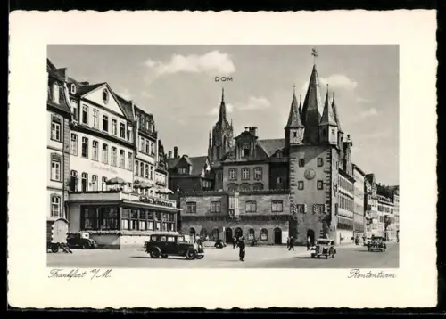 AK Alt-Frankfurt, Blick zum Dom