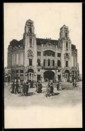 AK Frankfurt a. M., Albert Schumann-Theater