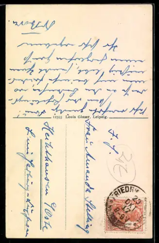 AK Konstanz, Blick auf Rathaus