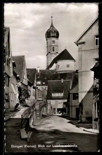 AK Ehingen /Donau, Blick zur Liebfrauenkirche