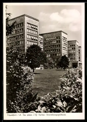 AK Frankfurt-Westend, Das ehemalige I. G.-Farben Verwaltungsgebäude