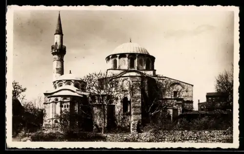 AK Istanbul, Moschee im Winter