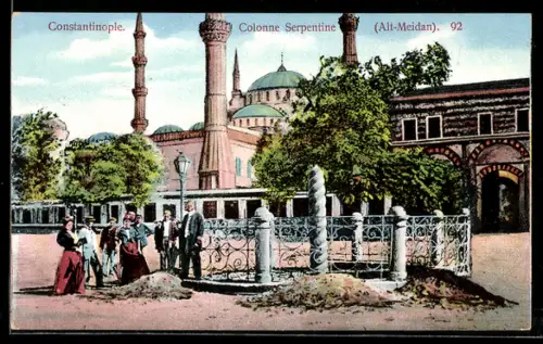 AK Constantinople, Colonne Serpentine