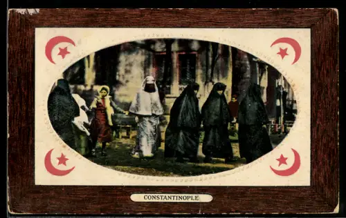 AK Constantinople, Dames turques en promenade