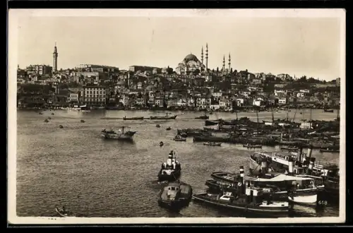 AK Istanbul, Stambul, Dampfer