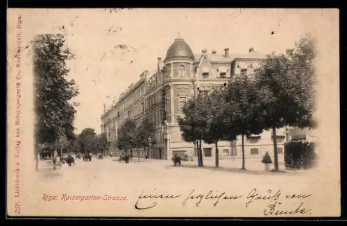 AK Riga, Kaisergarten-Strasse