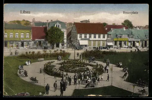 AK Libau, Rosenplatz
