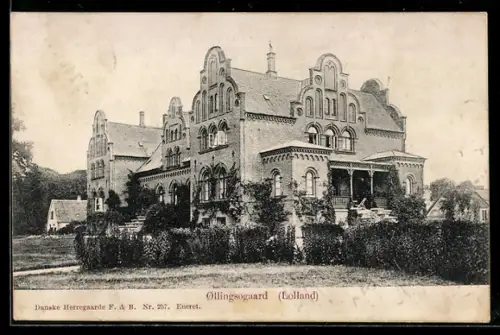 AK Ollingsogaard /Lolland, Ortspartie