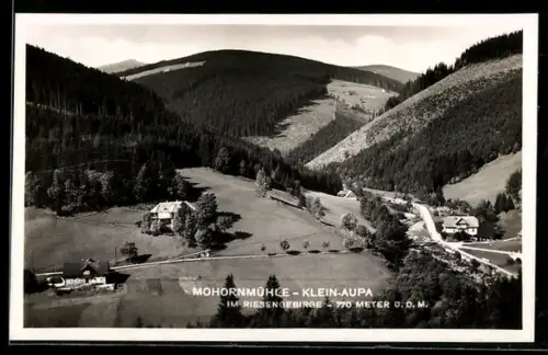 AK Klein-Aupa, Teilansicht mit Mohornmühle
