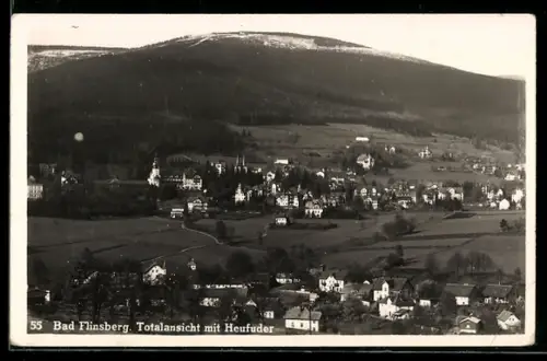 AK Bad Flinsberg, Totalansicht mit Heufuder