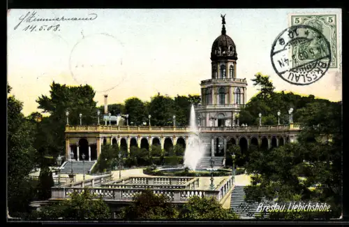 AK Breslau, Liebichshöhe