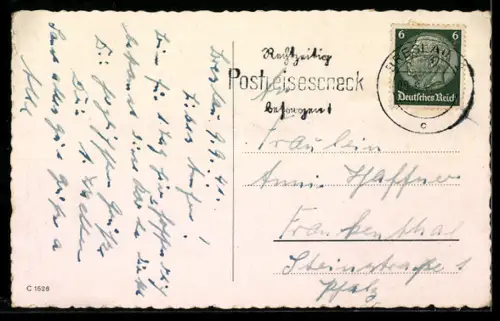 AK Breslau, Rathaus, Panorama