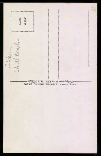 AK Breslau, Totalansicht des Rathauses