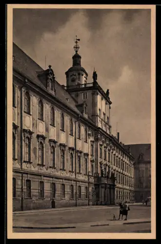 AK Breslau, Universität, Seitenansicht