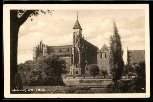 AK Marienburg /Wpr., Das Schloss
