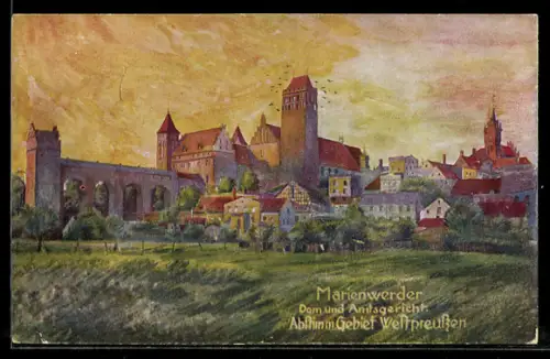 AK Marienwerder / Kwidzyn, Dom u. Amtsgericht