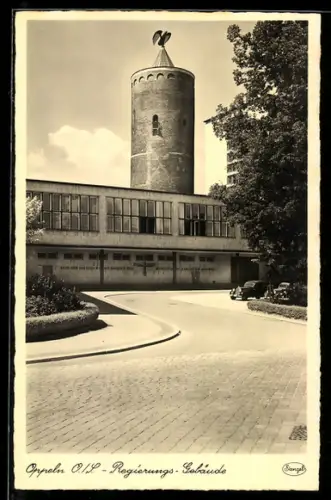 AK Oppeln /O.-S., Regierungs-Gebäude