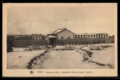 AK Swi-Yuan, Vicariaat, Residentie te Ho-hiun-ing-tze, im Winter