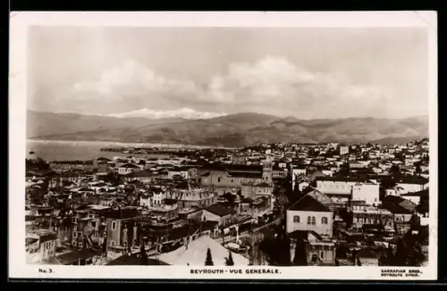 AK Beyrouth, Vue Generale