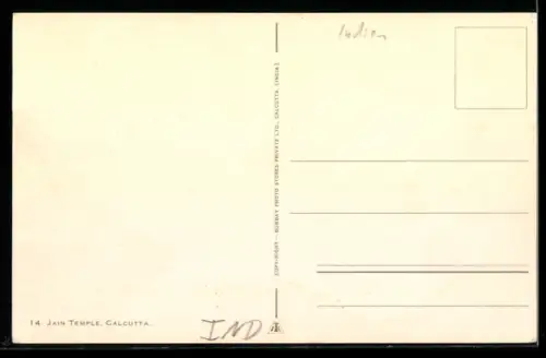 AK Calcutta, Jain Temple