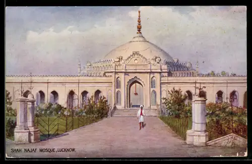 Künstler-AK Lucknow, Shah Najaf Mosque