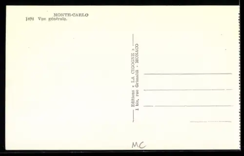AK Monte-Carlo, Vue générale