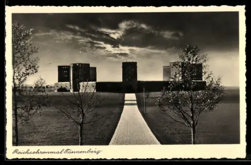 AK Hohenstein, Reichsehrenmal Tannenberg, Totalansicht