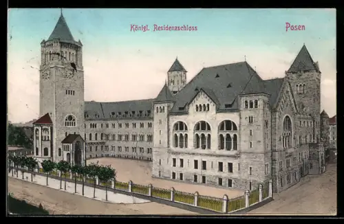 AK Posen, Königliches Residenzschloss