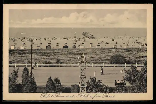 AK Swinemünde, Strandpartie