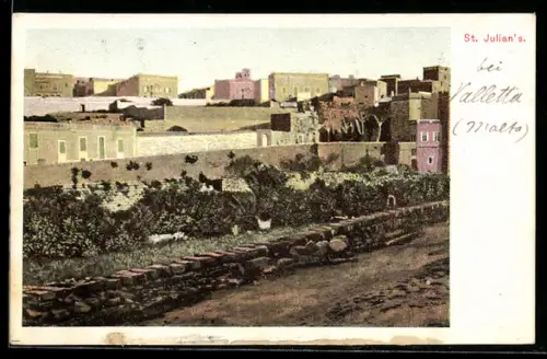 AK St. Julians bei Valletta, Panorama