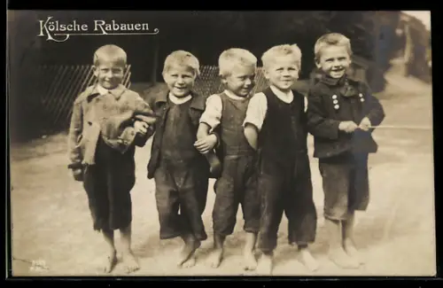 AK Köln, Kölsche Rabauen, Knabengruppe